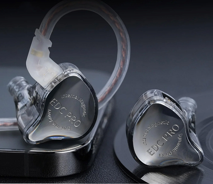 Наушники внутриканальные KZ EDC PRO (OFC Cable Version) with mic Back - рис.3