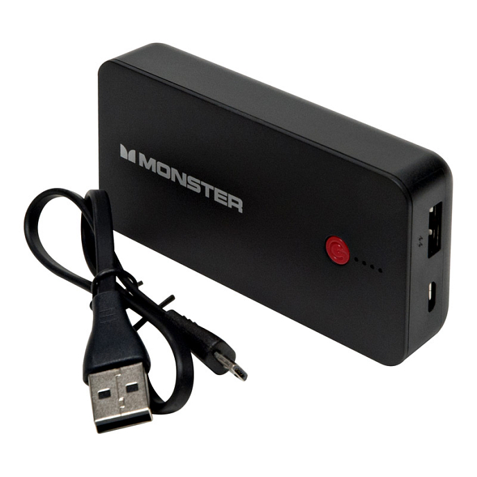 Внешний аккумулятор Monster Power Bank 5000mAh black - рис.2