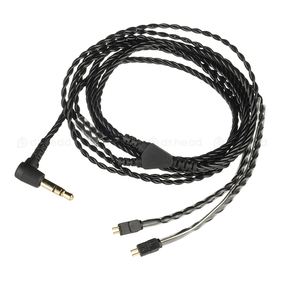 Кабель SoundLink Plasticsone IEM cable 2-pin - 3.5mm Black 1.2m - рис.0