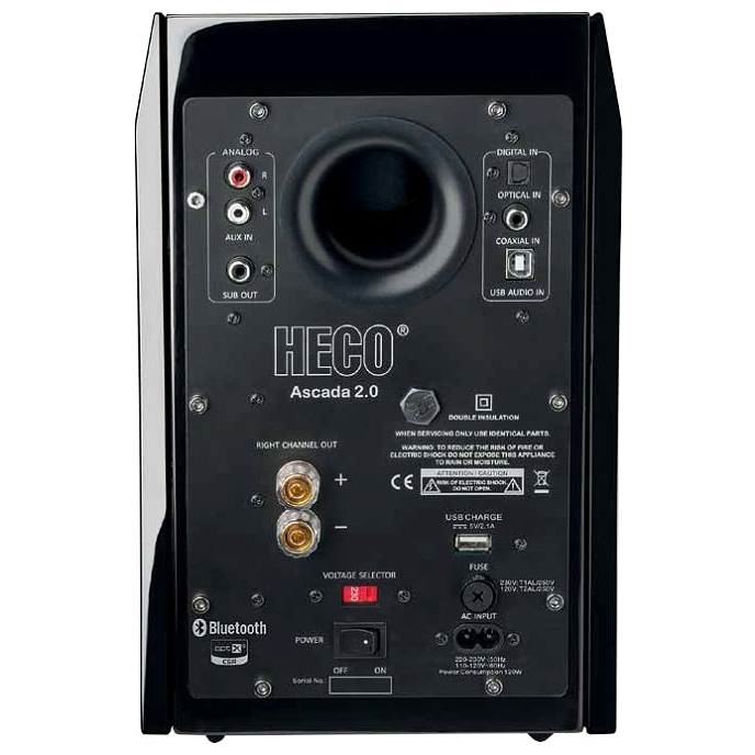 Полочная акустика Heco Ascada 2.0 BTX Black - рис.3