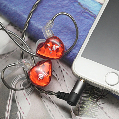 Наушники внутриканальные Hidizs MS1 Galaxy with mic Red