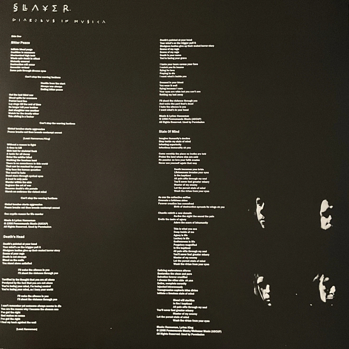 Виниловая пластинка Slayer - Diabolus In Musica LP - рис.6