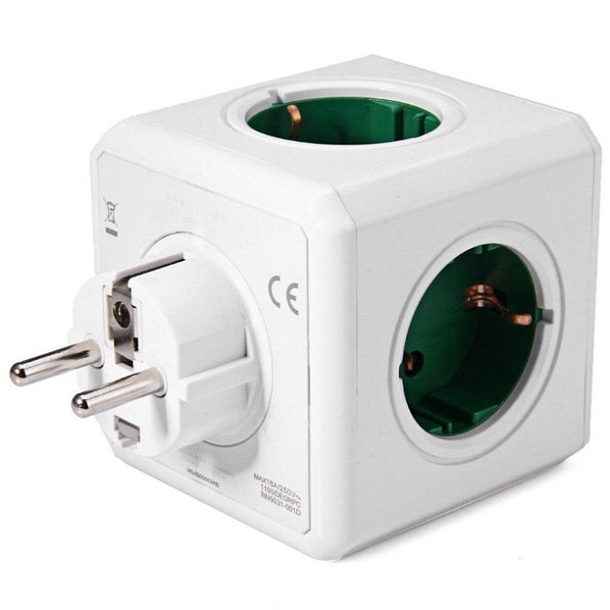 Раветвитель питания Allocacoc Original Green - рис.2