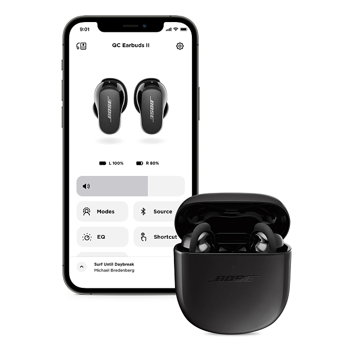Беспроводные наушники Bose QuietComfort Earbuds II Black - рис.9