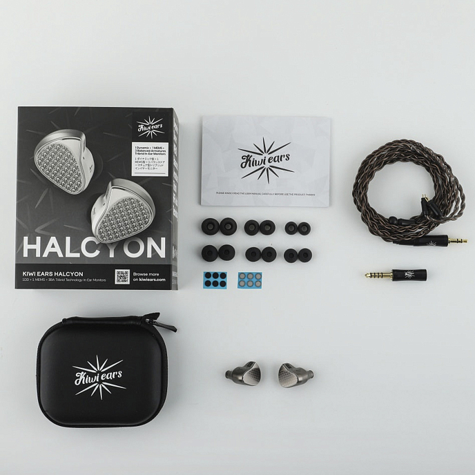 Наушники внутриканальные KiwiEars Halcyon Silver - рис.11