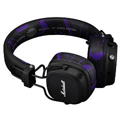 Беспроводные наушники Marshall Major V Hendrix Edition Black Violet