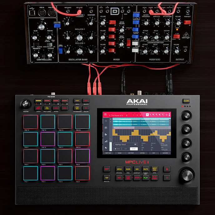 Синтезатор AKAI PRO MPC Live II Retro - рис.11