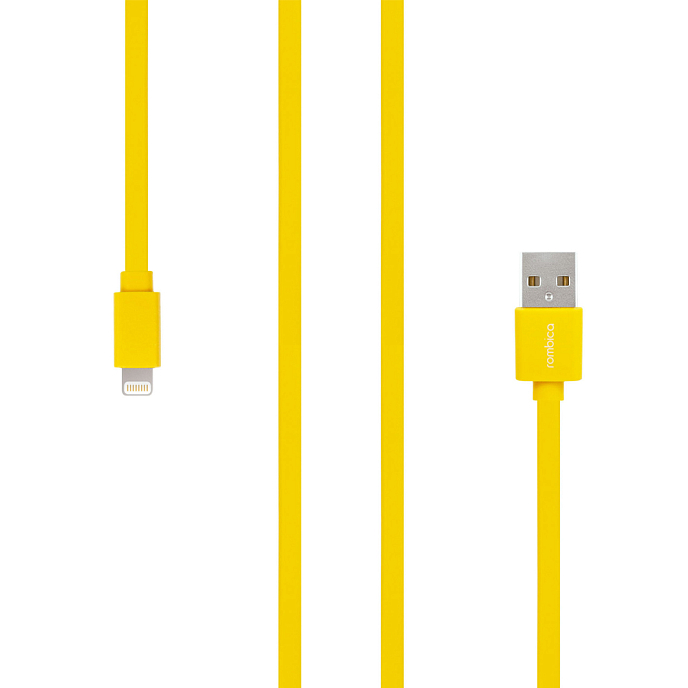 Кабель Rombica Digital MR-01 Lightning Yellow - рис.0