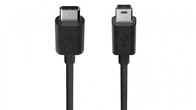 Кабель Belkin USB-C to Mini-B Charge Cable Black - рис.1