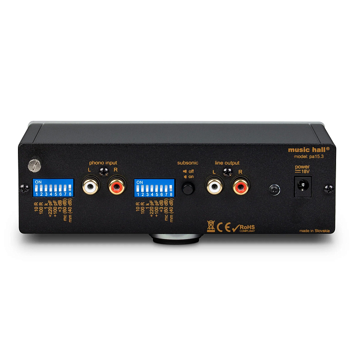 Фонокорректор Music Hall PA 15.3 Black - рис.1