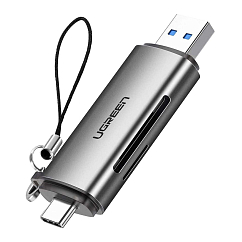 Кардридер Ugreen CM185 Grey