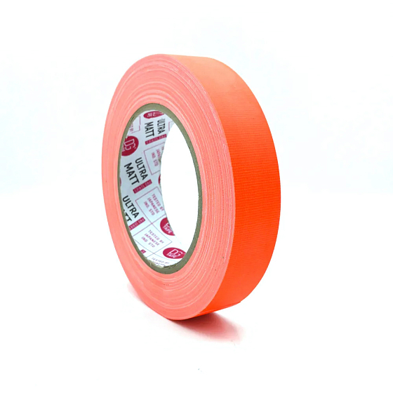 Клейкая лента DGTAPE ultraMATT Fluorescent Orange 25mm 25m - рис.0