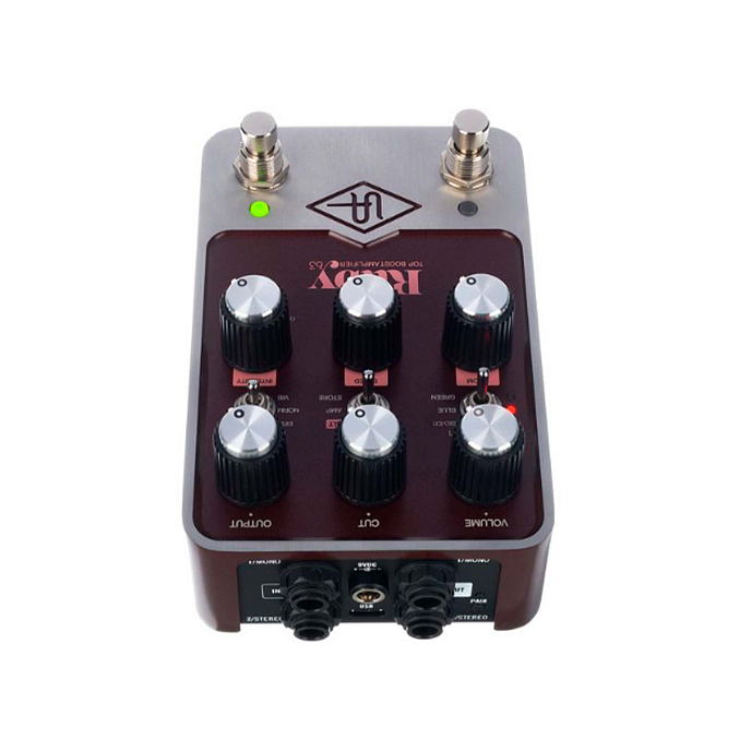 Студийное оборудование Universal Audio Ruby 63 Top Boost Amp - рис.6