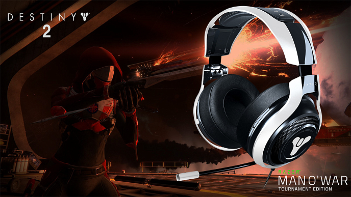 Игровая гарнитура Razer ManO’War Tournament Destiny 2 - рис.9