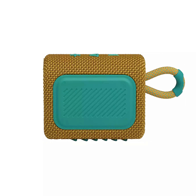 Портативная колонка JBL Go 3 Yellow & Teal - рис.1
