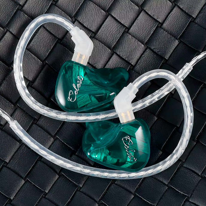 Кабель Celest Icelis White 2pin 0.78 3.5mm 1.2m - рис.1