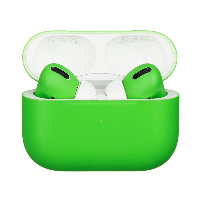 Беспроводные наушники Apple AirPods Pro 2nd gen with MagSafe USB-C (2023) Green Apple Matte - рис.0