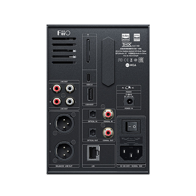 Усилитель-ЦАП для наушников FiiO R7 Black - рис.4