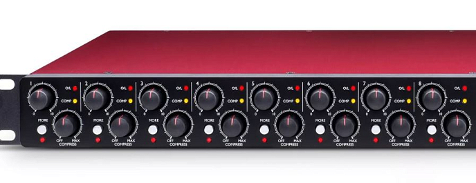 Микрофонный предусилитель FOCUSRITE Scarlett OctoPre Dynamic - рис.2
