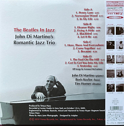 Виниловая пластинка John Di Martino's Romantic Jazz Trio – The Beatles In Jazz - Hyper Magnum Sound - 2LP