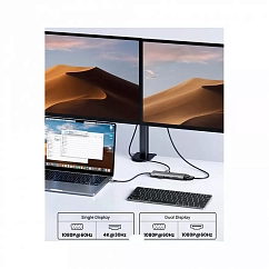 Конвертер Ugreen CM639 11-in-1 USB-C Grey