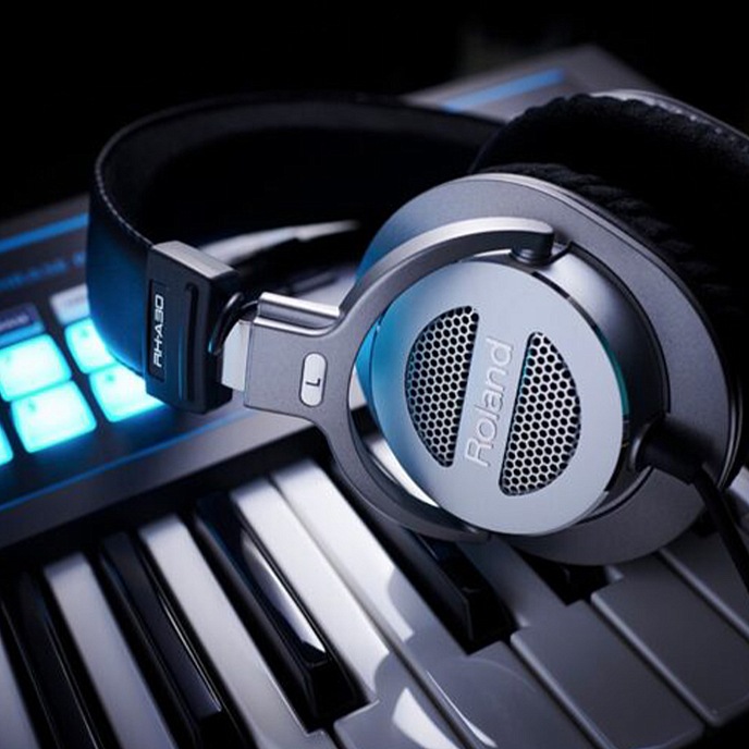 Наушники мониторные Roland RH-A30 Silver Black - рис.5