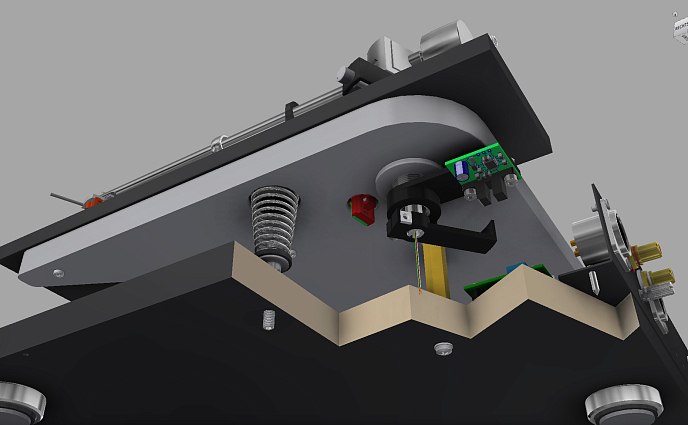 Проигрыватель винила Thorens TD 1601 Walnut - рис.10
