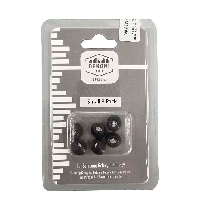 Амбушюры Dekoni Audio Bulletz for Samsung Galaxy Pro Small 3 Pack - рис.2