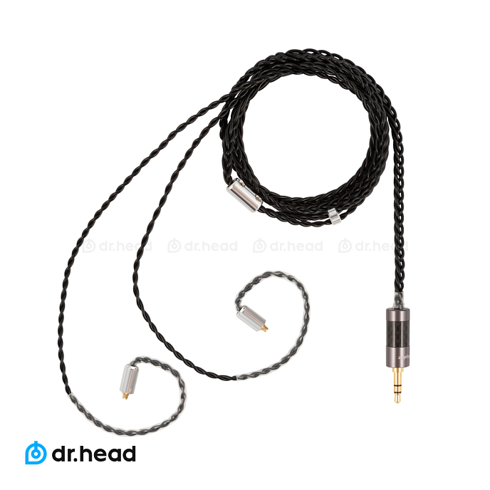 Кабель Labkable Silver Black MMCX - 3.5mm - рис.0