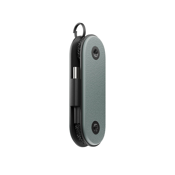 Кабель Native Union Pocket Cable USB-C To USB-C Green - рис.1