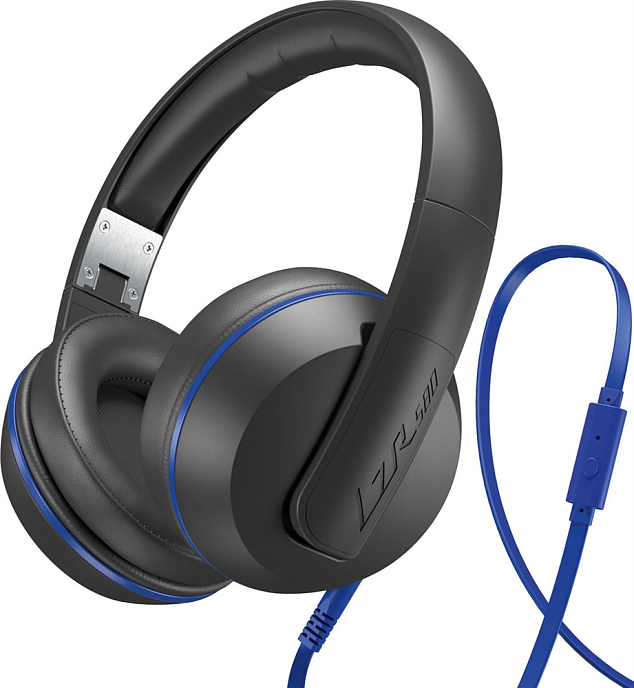 Наушники Magnat LZR 580 Black vs Blue - рис.0
