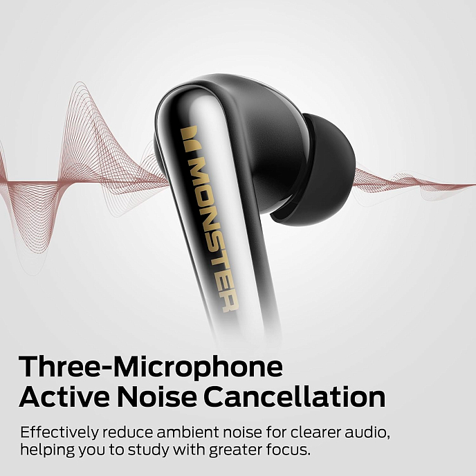 Беспроводные наушники Monster Clarity 200 ANC Black - рис.6