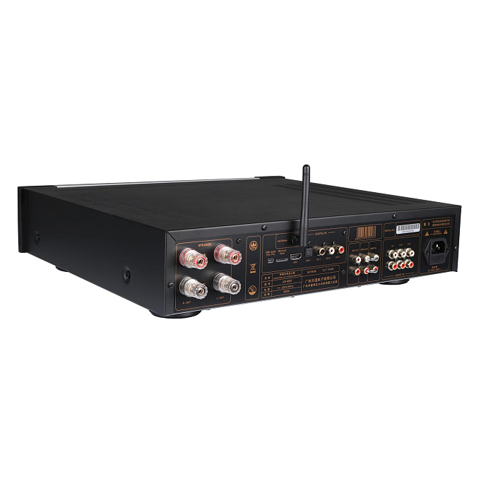 Интегральный усилитель ToneWinner AD-66D Pro Black Silver - рис.3
