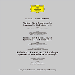 Бокс-сет Evgeny Mravinsky - Tchaikovsky Symphonies Nos. 4, 5 & 6 (Box) (Analogue) - 3LP