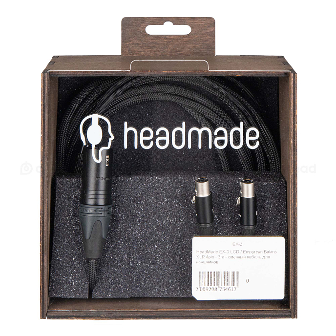 Кабель HeadMade Bennett - Audeze LCD, Meze Empyrean - XLR4, 1.2m - рис.4