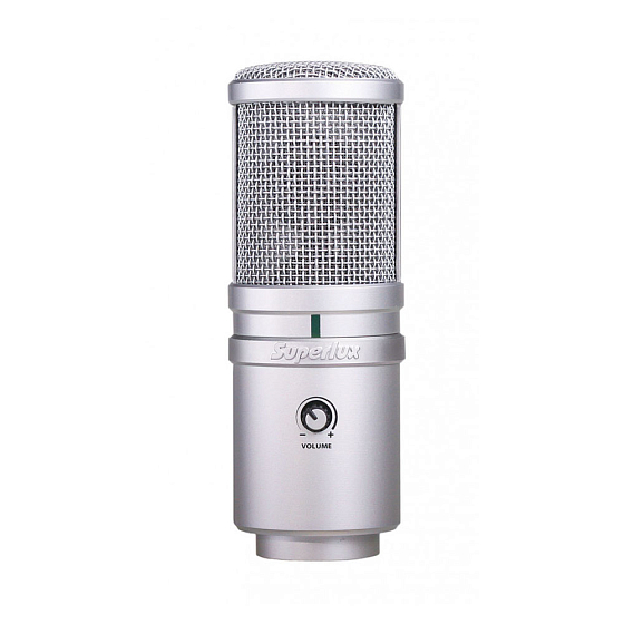 USB-микрофон Superlux E205U Silver - рис.0