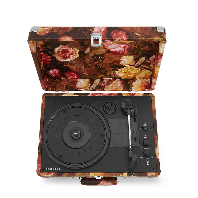 Проигрыватель винила Crosley Cruiser Plus Floral - рис.5