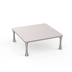 Стол ddHiFi HS650 x 1 + HS250 x 2 + SR100 x 8 Pinkish Gray/Silver