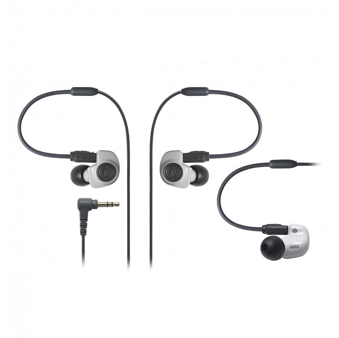 Наушники Audio-Technica ATH-IM50 White - рис.0