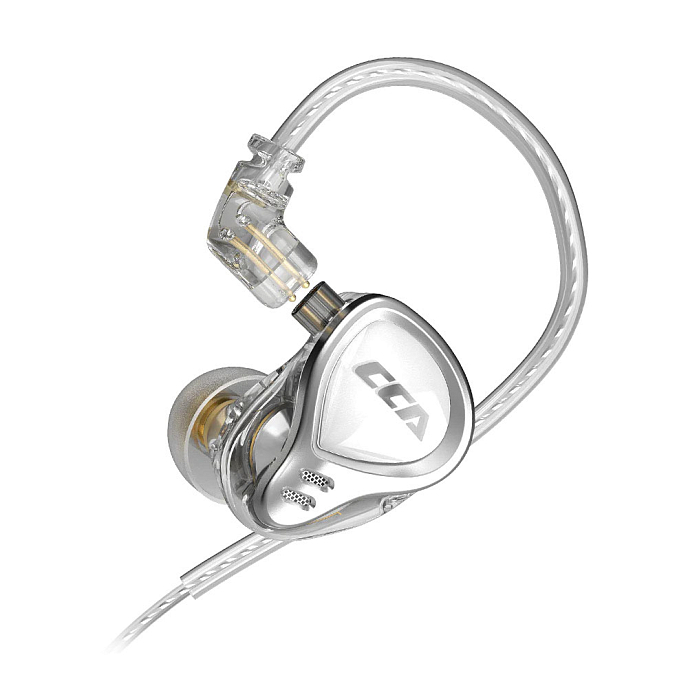 Наушники внутриканальные CCA CA16 PRO White Without Mic - рис.2