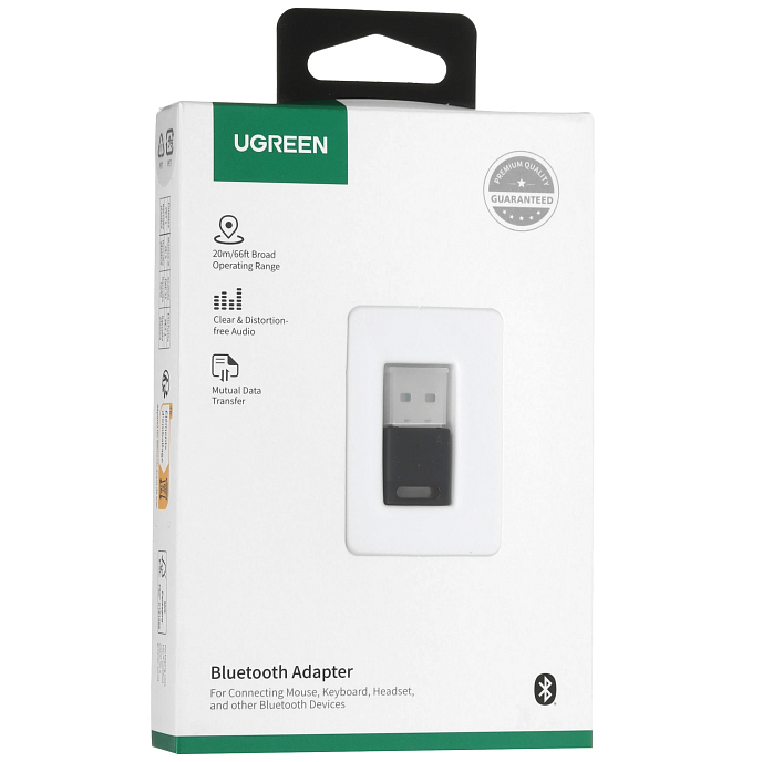 Адаптер Ugreen CM748 Bluetooth 5.4 Adapter USB-A Grey - рис.6