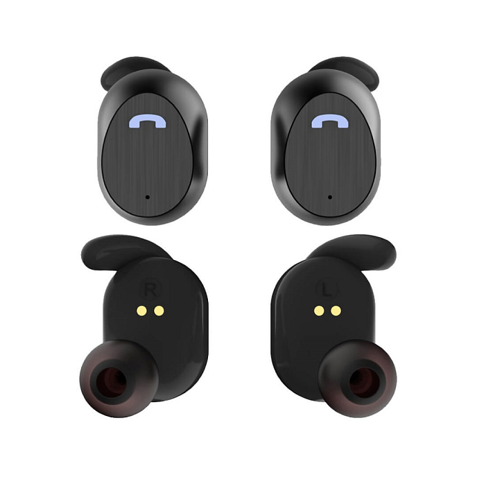 Беспроводные наушники Elari NanoPods Black - рис.3