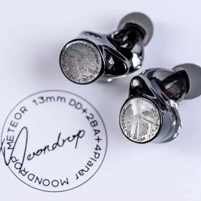 Наушники внутриканальные MoonDrop Meteor Grey - рис.5