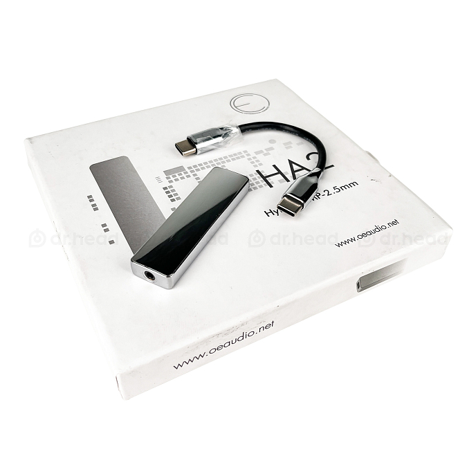 Усилитель-ЦАП для наушников OEAudio DAC with USB-C OEOTG Саblе inctued black цап_(SN 26233845756343650225)_Уценка - рис.0