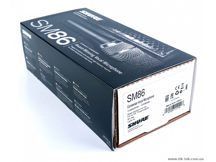Микрофон вокальный Shure SM86 - рис.7