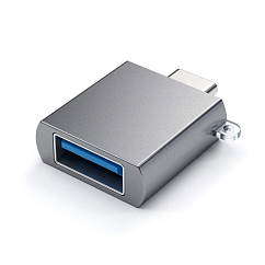 Переходник Satechi Aluminum Type-C-USB 3.0 Space Gray
