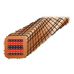 Кабель Wireworld Eclipse 8 Speaker Banana - Banana 2m