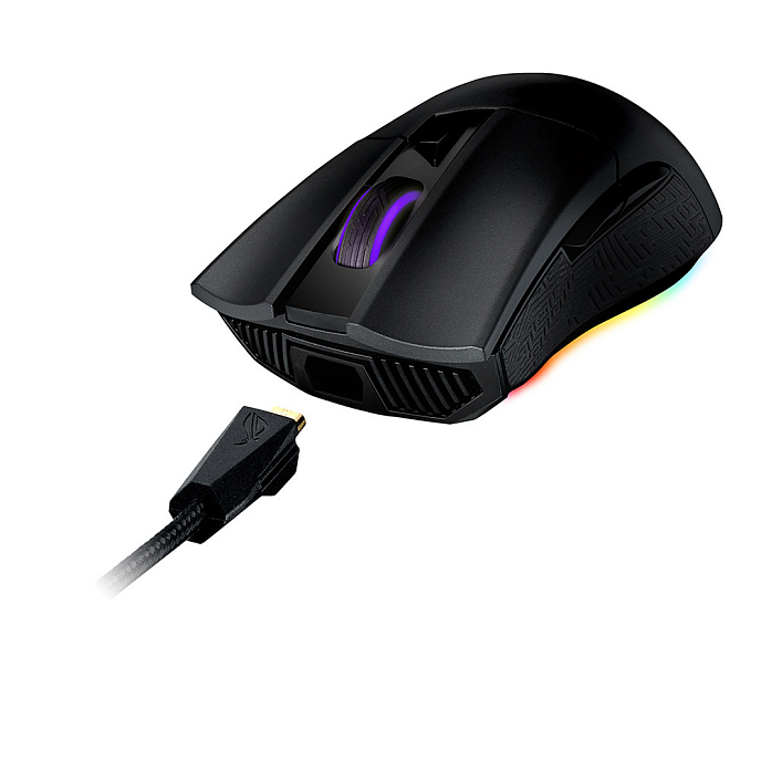 Мышь Asus ROG Gladius II Origin Bulk Black - рис.2