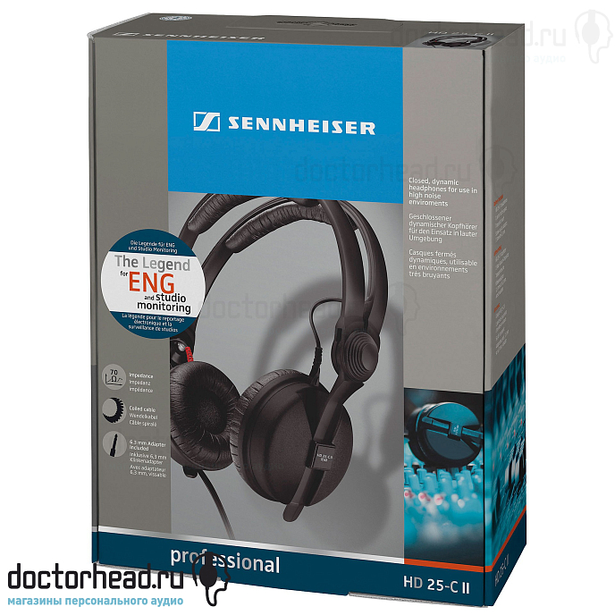 Наушники мониторные Sennheiser HD 25-C II - рис.2