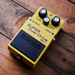 Процессор эффектов Boss SD-1 Super OverDrive Yellow